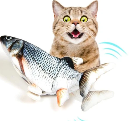 Dancing Fish™ Cat Kicker Toy