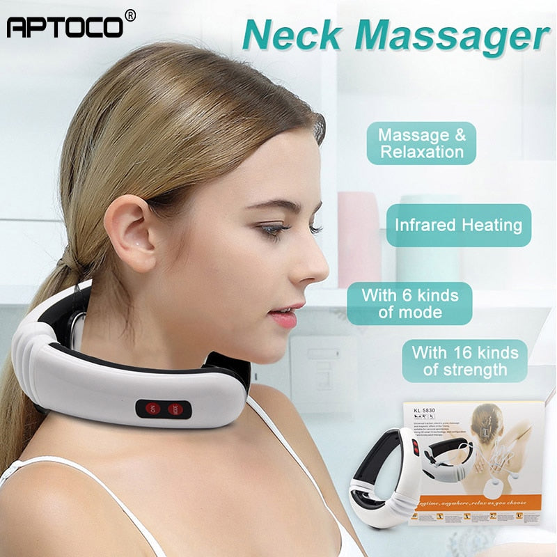 Aptoco Electric Pulse Back and Neck Massager™