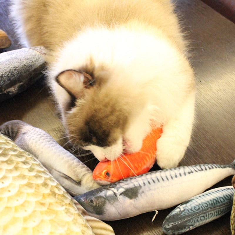 Dancing Fish™ Cat Kicker Toy