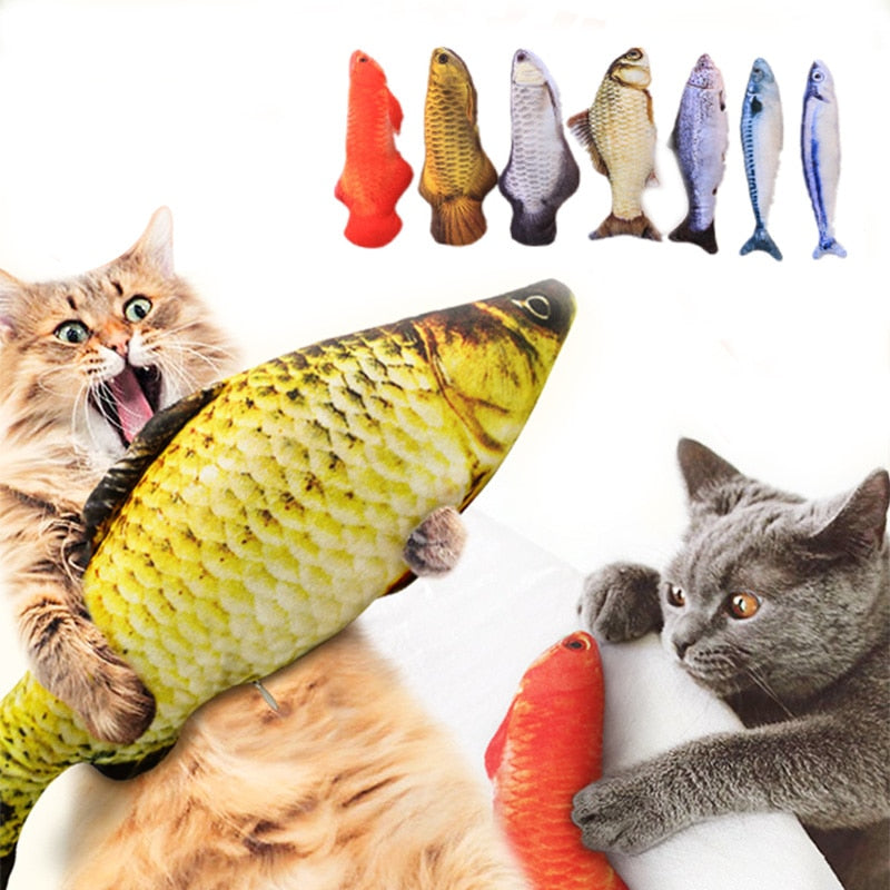 Dancing Fish™ Cat Kicker Toy